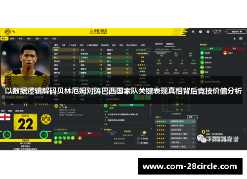 以数据逻辑解码贝林厄姆对阵巴西国家队关键表现真相背后竞技价值分析